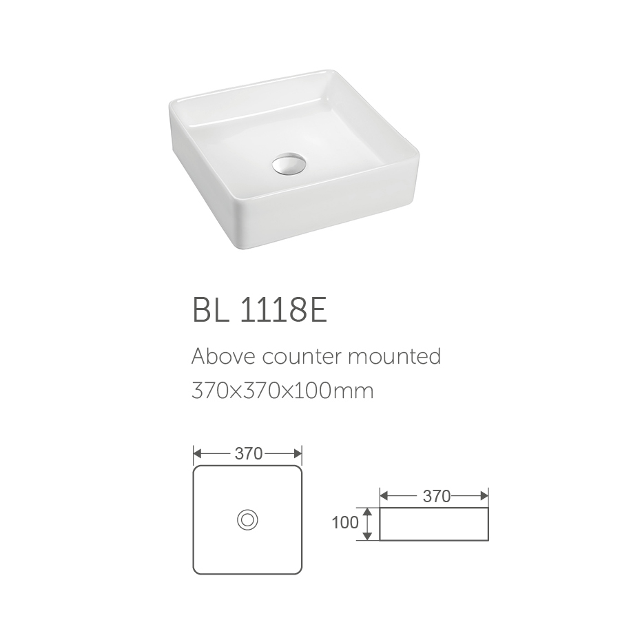 Countertop Wash Hand Basins Hotel Ceramic Handmade Sink Smooth Above Counter Basin