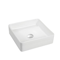 Countertop Wash Hand Basins Hotel Ceramic Handmade Sink Smooth Above Counter Basin