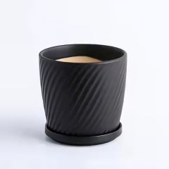 souvenir decoration garden small tree flower pot green European retro style flower pot ceramic vase