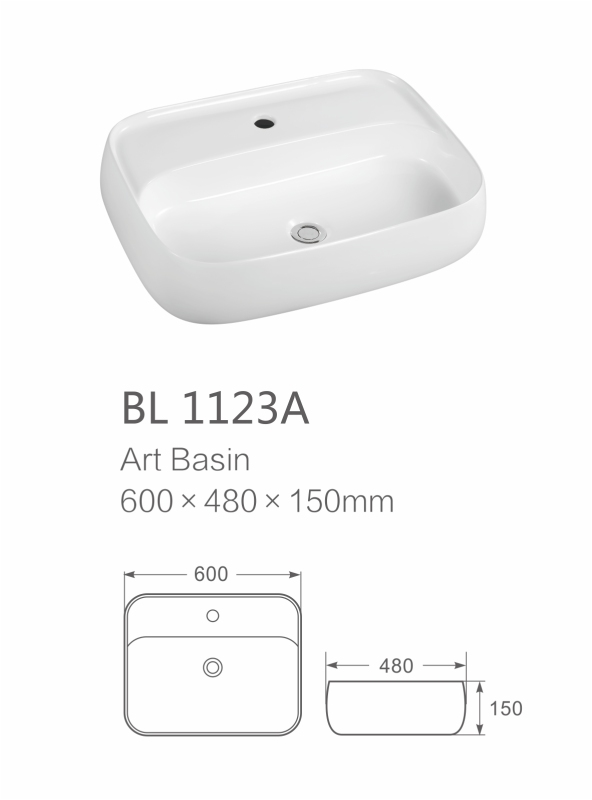 China supplier hot sales cheap bathroom ceramic sink basin countertop ceramic hand wash basin