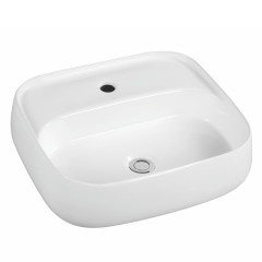 China high quality new process ceramic vanity basin bathroom with the the tap hole