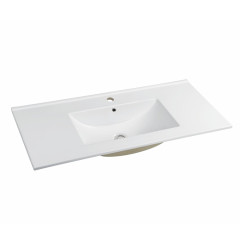 Bathroom Home Hand Wash Basin with rectangle Ceramic