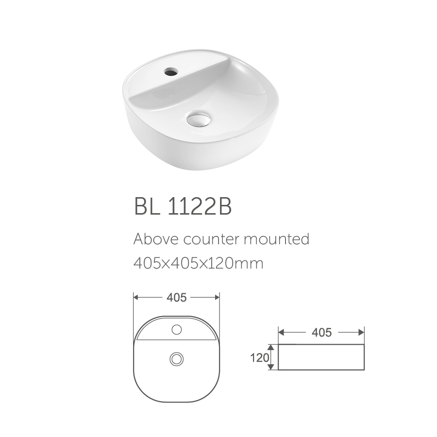 China supplier ceramic hand wash basin countertop bathroom