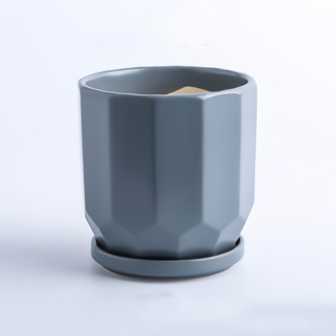 Nordic ceramic flower pots home improvement living room hotel furnishings simple flower pots with green plants