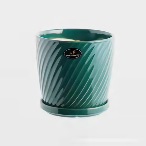 Ceramic vase modern minimalist succulent flower pot flower arrangement green plant flower pot