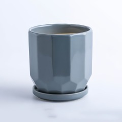 Ceramic flowerpot decoration home gardening succulent flowerpot green plant potted simple desktop flowerpot
