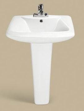 China cheap Price Bathroom Washing Simple Portable Ceramic Sink Basin with Pedestal