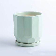Nordic succulent flowerpot ceramic personality potted indoor cactus flowerpot