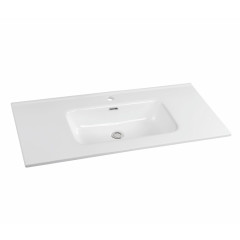 China high quality rectangle mounting above cabinet wash art sink basin ceramic sink hand basin bathroom