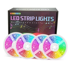 Best Sale LED Strip USB 12V Powering Colorful RGB Decorative Light WiFi Remote Control LED Strip Lights