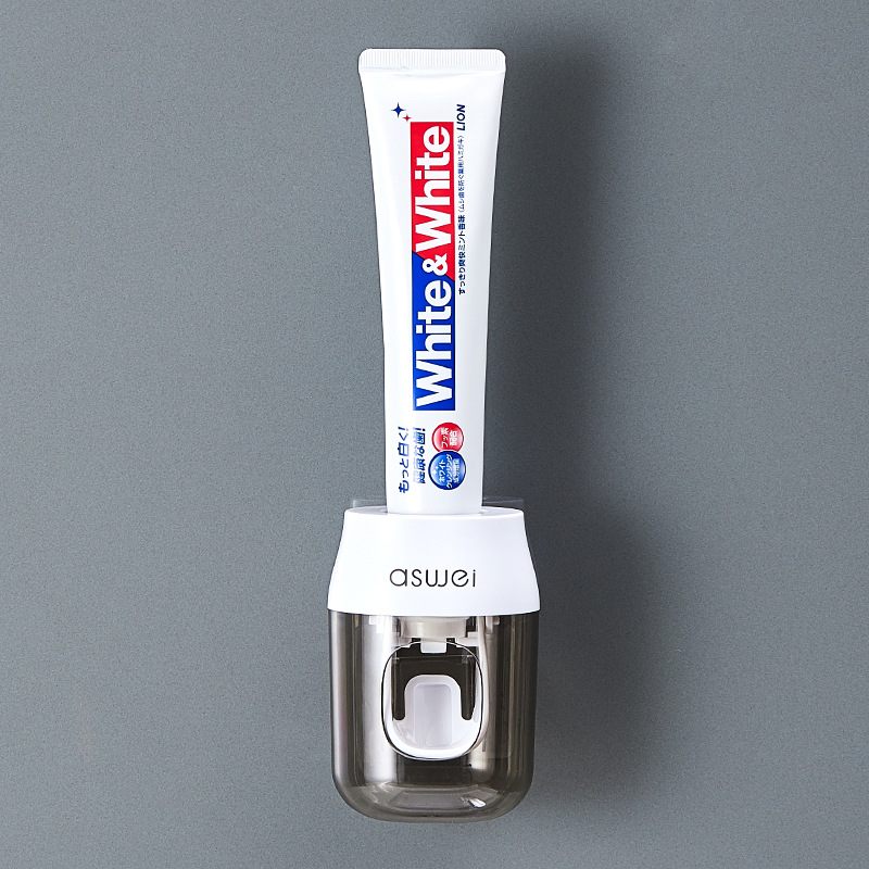 Bathroom Accessories Wheat Straw Plastic Toothpaste Squeezer Toothpaste Dispenser