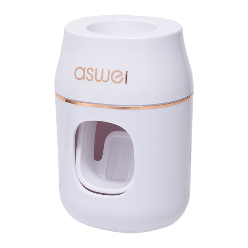 Best Selling Bathroom Accessories Plastic Toothpaste Squeezer Toothpaste Dispenser PVC