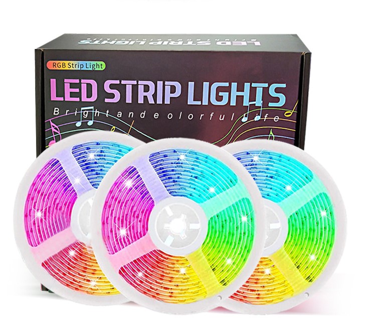 Amazon Best Selling Led Strip Light 5050 RGB Smart WIFI Google Controlled 10M 12V IP20 RGB Led Strip Light Waterproof