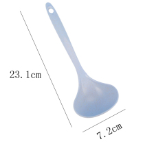 Wheat straw plastic soup spoon biodegradable color soup spoon kitchen utensils spoon set