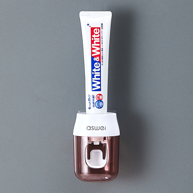 Bathroom Accessories Wheat Straw Plastic Toothpaste Squeezer Toothpaste Dispenser