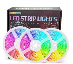 Smart LED Strip Light RGB LED Wifi Lights 15M IP20 Waterproof Party KTV Birthday Christmas Decor