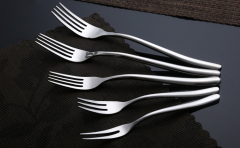 Fork for restaurant home use dinnerware customized stainless steel