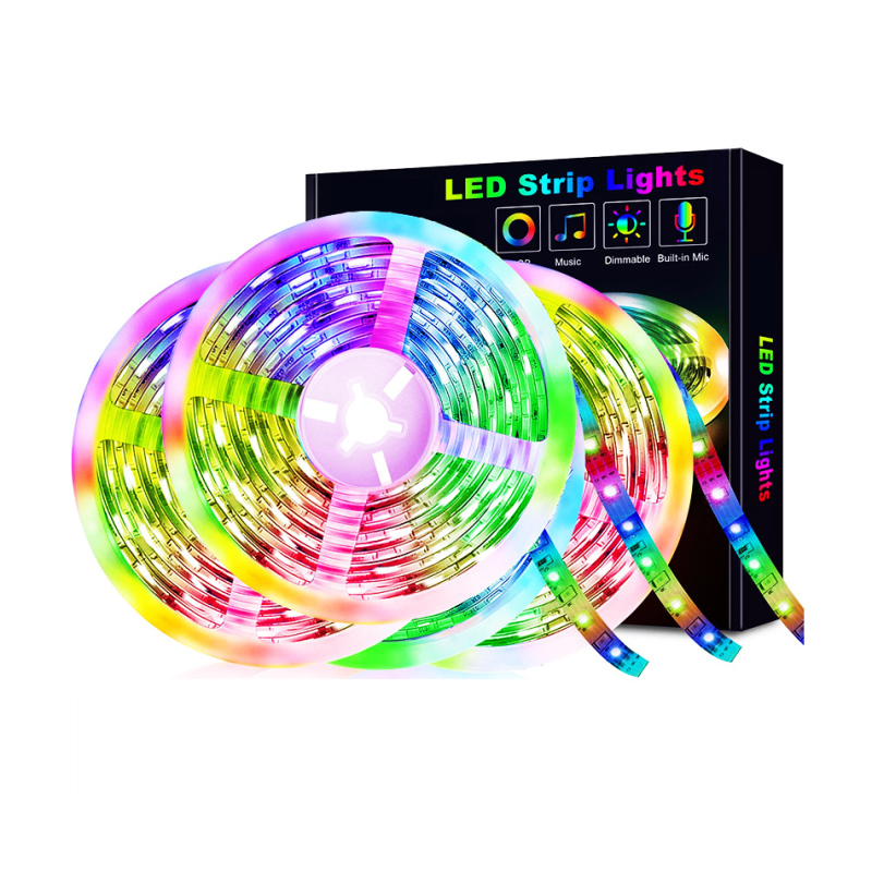 Remote control 10M Smart RGB Colorful LED Light Strip Light SMD 5050 Wholesale Cheap