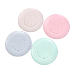 Household Wheat Straw Round Plate,Tray Dumpling Plate Cake Plate Fruit Plate,Plates Dinnerware