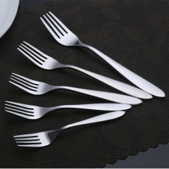 New Design Serving Fork Set Salad Dessert Cake Stainless Steel Forks
