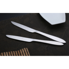 Stainless steel restaurant kitchen home party wedding tableware dinnerware table knife