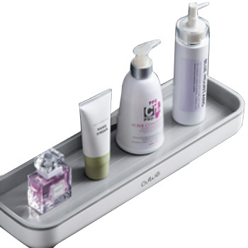 Storage rack Toilet rack wall hanging toilet bathroom punch-free bathing toilet vanity towel storage rack-rodless