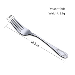 Stainless Steel Silver Polished And Mirror Kitchen Hotel Home Afternoon Tea Desssert Fork