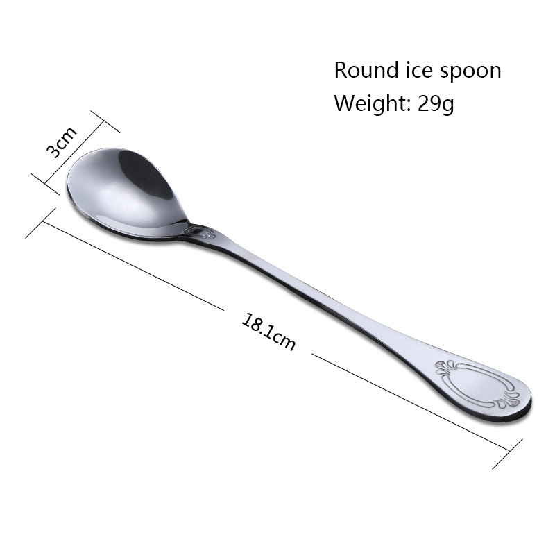 China stainless steel stainless steel ice cream spoons Ice spoons