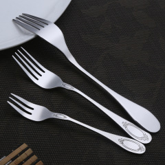 Stainless Steel Silver Polished And Mirror Kitchen Hotel Home Afternoon Tea Desssert Fork