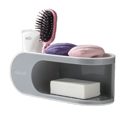 Bathroom complete set household Bathroom Accessories Brushed convenient commercial Wall Mounted Soap Holder