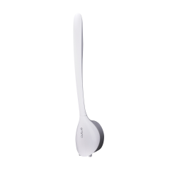 Cleaning bathroom household durable wall mounted stand silicone toilet brush bathroom accessories toilet set