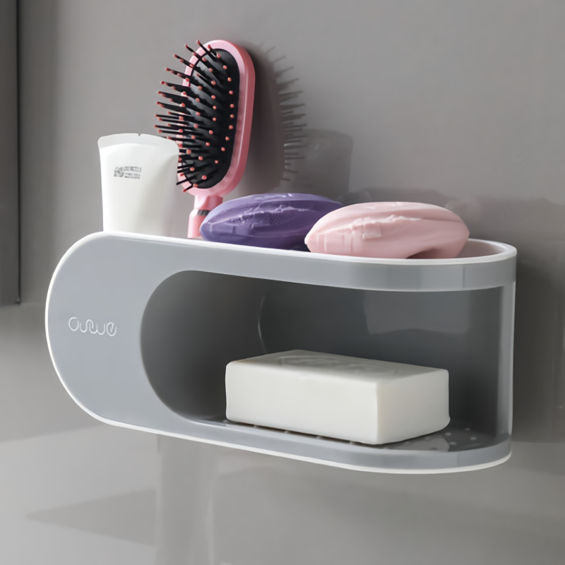 Bathroom complete set household Bathroom Accessories Brushed convenient commercial Wall Mounted Soap Holder