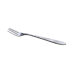 Stainless steel afternoon tea fork custom unique design 410 stainless steel mirror polish silver fork