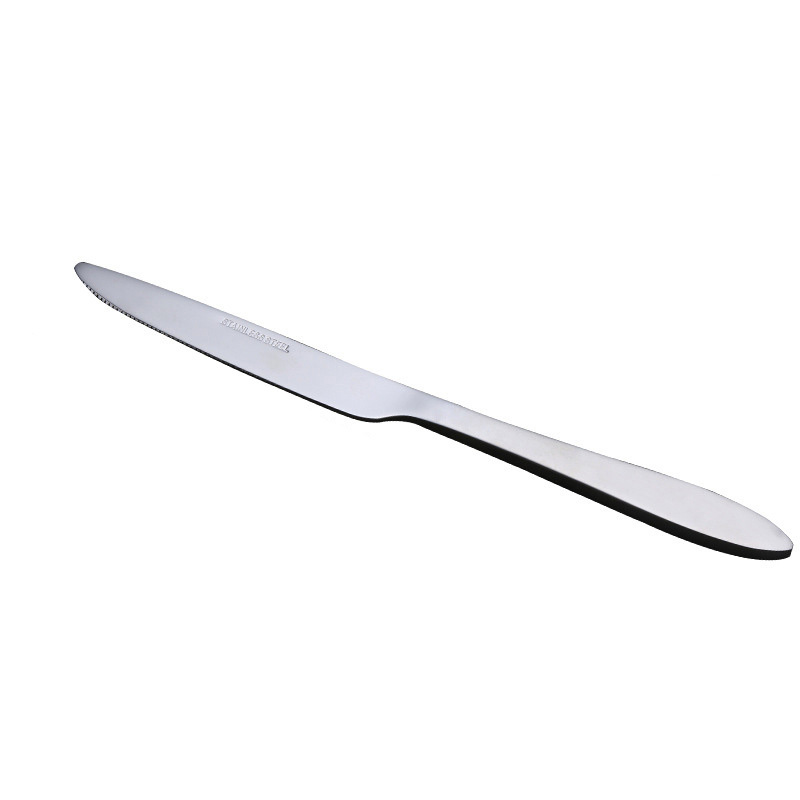 Stainless steel restaurant kitchen home use tableware table knife steak knife dessert cake knife