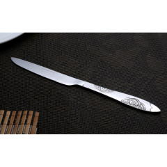 Chinese high quality cheap western restaurant home hotel knife set stainless steel