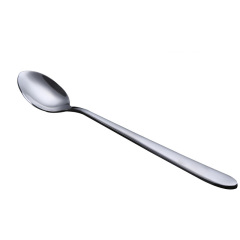 Mixing spoon with long handle stainless steel steak flatware spoon ice spoon wedding banquet
