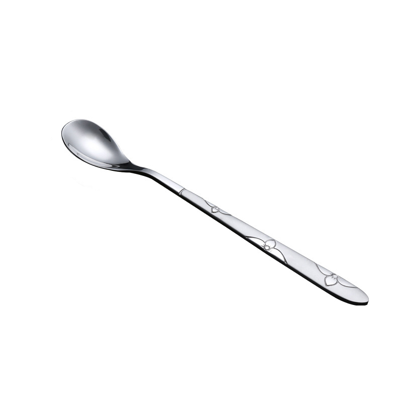 Flatware Spoon Banquet Event Silver Mirror Hotel Home Wedding Stainless Steel Metal Cutlery Set