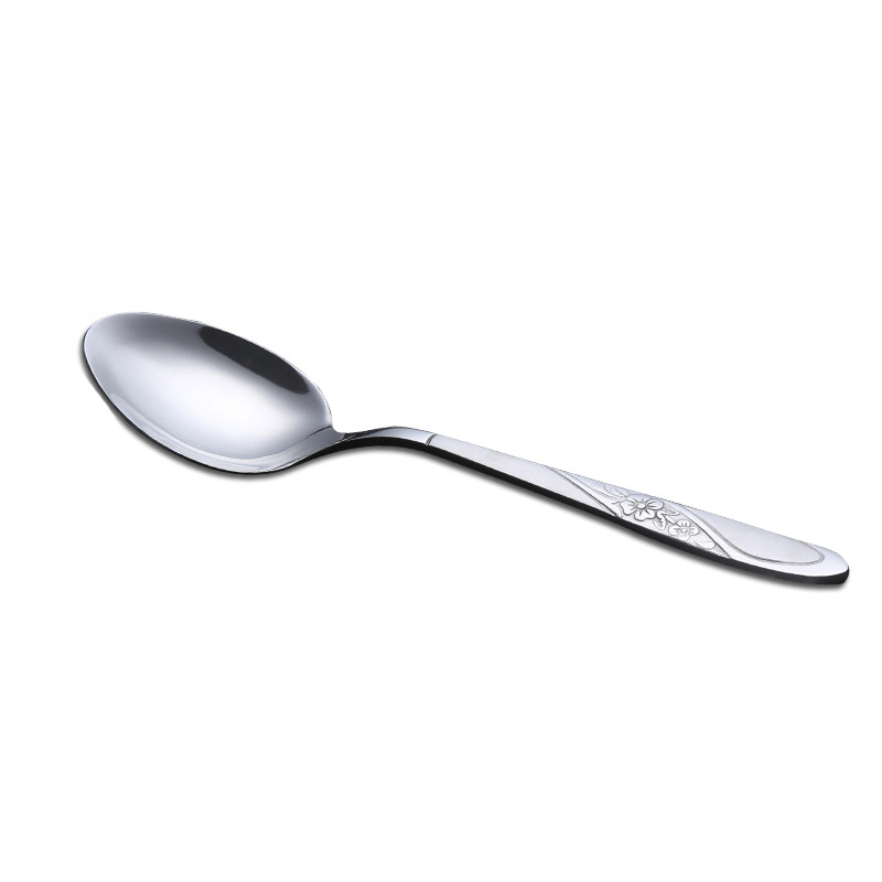 China high quality stainless steel western hotel home restaurant dinnerware sets dinner spoon