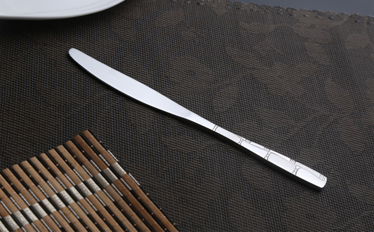 Chinese exquisitely designed high quality Western Steak knife convenient and durable knife table knives set stainless steel