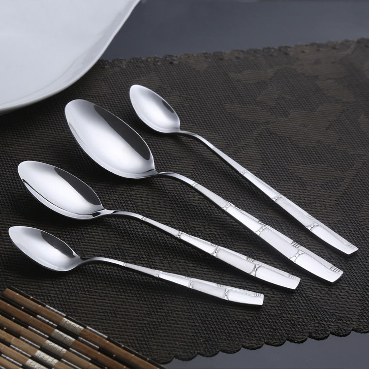 Chinese design western european tableware hotel restaurant tableware spoon dinner spoon