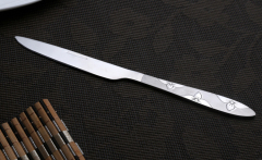High quality Western Steak knife lamb chop knife table knives set stainless steel