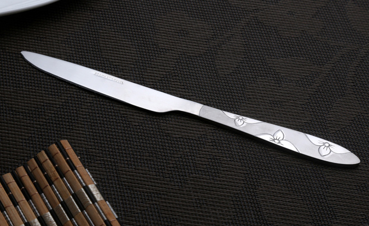 High quality Western Steak knife lamb chop knife table knives set stainless steel
