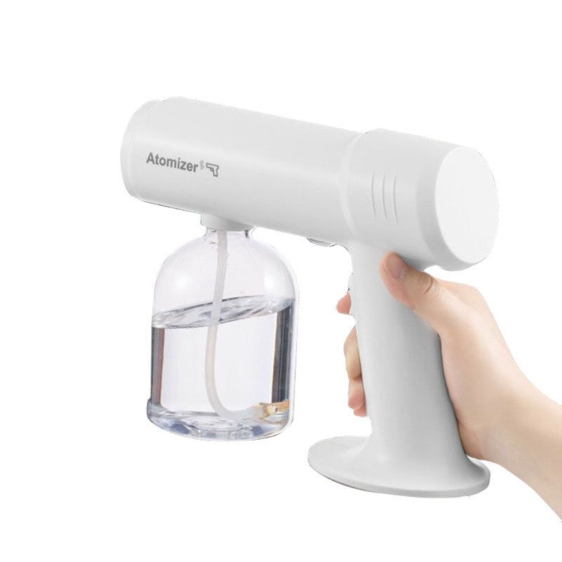 Cross-border nano blue light spray disinfection gun charging spray disinfection machine wireless spray gun wireless disinfection