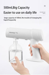 Cross-border nano blue light spray disinfection gun charging spray disinfection machine wireless spray gun wireless disinfection