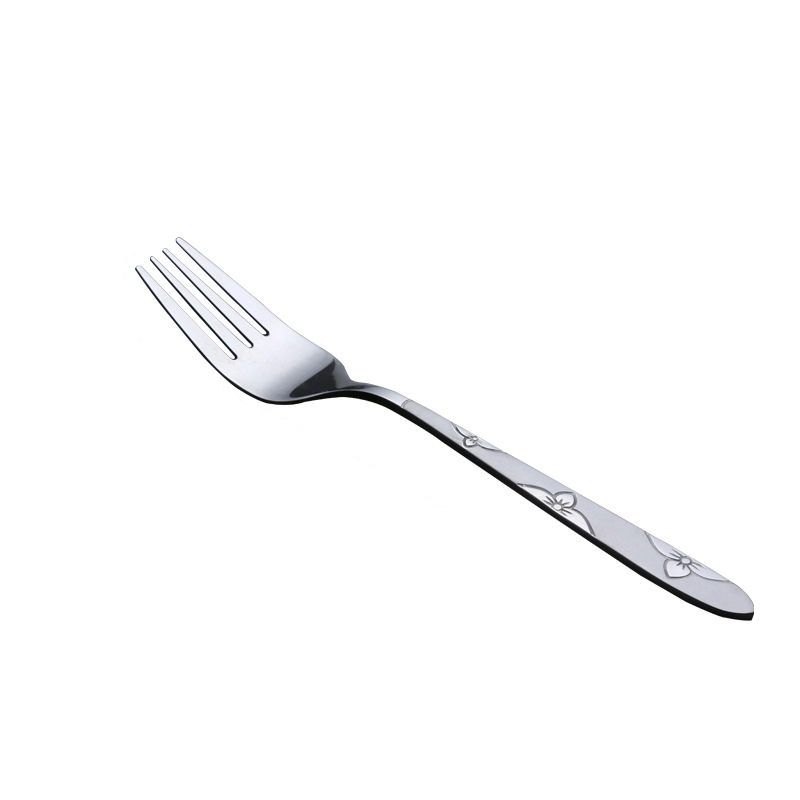 Best Popular Design Western Food Steak Pasta Restaurant Stainless Steel Fork Set Gift