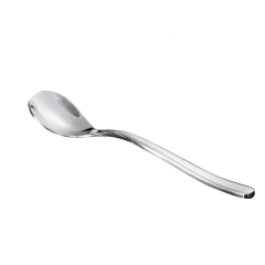 Stainless steel tea spoon with long handle for household use