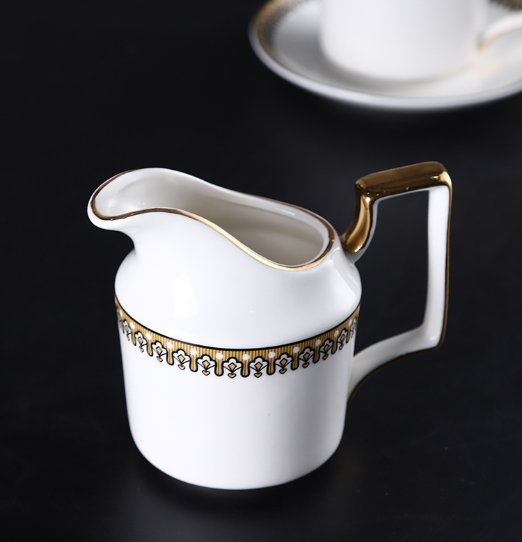 Nordic Classic Luxury Ceramic Coffee Cup Tea Cup And Saucer 11 Pcs Afternoon Tea Gift Set