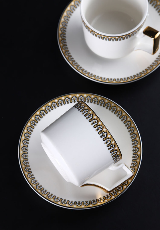 Nordic Classic Luxury Ceramic Coffee Cup Tea Cup And Saucer 11 Pcs Afternoon Tea Gift Set