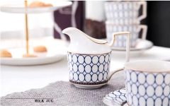 European Luxury Ceramic Coffee Cup Tea Cup And Saucer 11 Pcs Afternoon Tea Set Christmas Gift