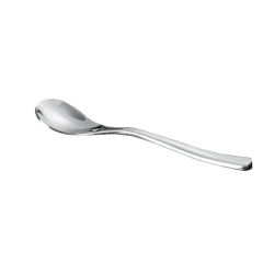 Coffee shop long handle stainless steel mirror polished coffee spoon scoops afternoon tea stirring